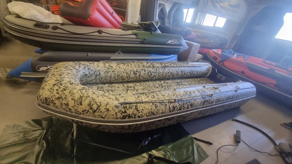 Лодка Флагман DK 370 I JET пиксель